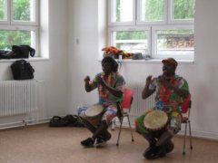 Vystoupení v ŠD "Africká kultura"